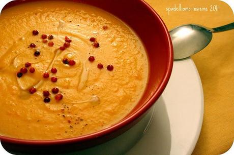 CREMA DI ZUCCA E PATATE, SPEZIATA