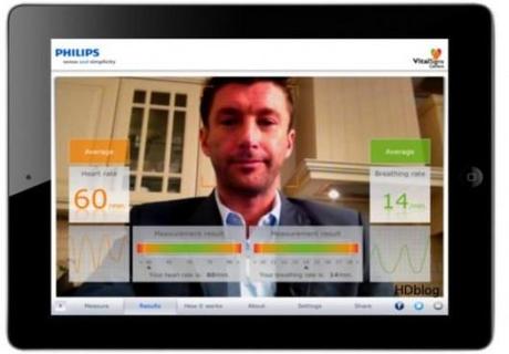 App Store | Vital Signs Camera di Philips misura la respirazione e i battiti cardiaci [Video] Vital Signs camera vital signs philips ipad 2 Apple App Store 