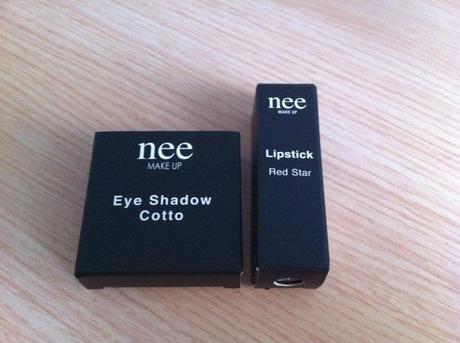 Nee Make Up : Lipstick Red Star e Ombretto Cotto Nero Review