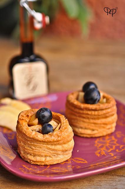 Vol-au-vent di macedonia