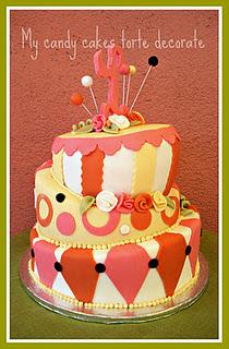 Topsy Turvy cake - Torta Topsy Turvy