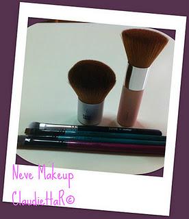 Neve MakeUp Cosmetics : i miei pennelli