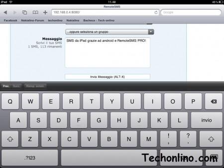 Tip: Inviare SMS da iPad grazie ad Android e RemoteSMS Pro