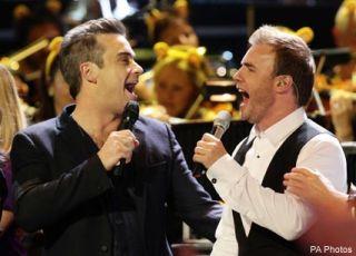Robbie Williams e Gary Barlow, Duetto Gay alla Brokeback Mountain