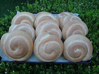 Pane a chiocciola con lievito madre