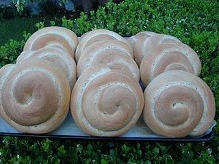 Pane a chiocciola con lievito madre