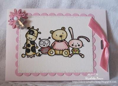 BATTESIMO ROSA...DI NICOLETTA