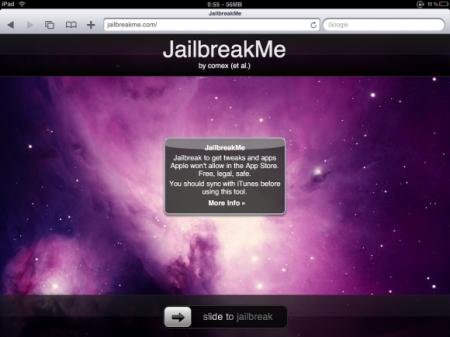 Il Fix per il Jailbreak di comex è già pronto? (Jailbreakme)