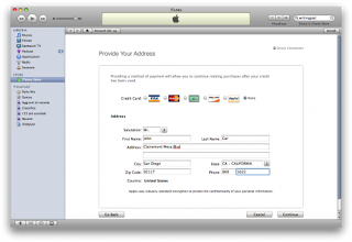 Creare account nell'iTunes Store Americano gratuito