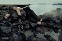 WATER & OIL... Vogue Italia August 2010 by Steven Meisel with Kristen McMenamy