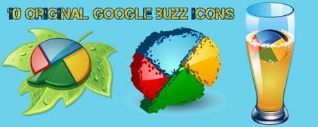 10 originali icone con tema Google Buzz