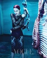 GLAMOROUS GREED... Lee Hye Jeong by Kim Tae-Woo for Vogue Korea August 2010!