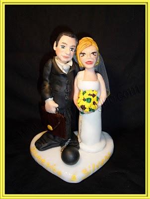 CAKE TOPPER MATRIMONIO PERSONALIZZATO