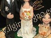 Cake topper matrimonio fatato ooak