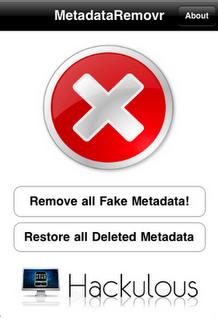 MetadataRemovr 1.6 - Elimina avviso d'acquisto App crackate