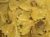 Farfalle funghi secchi zafferano