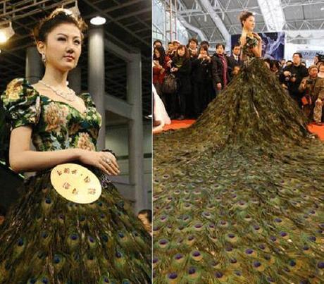 The Peacock Dress