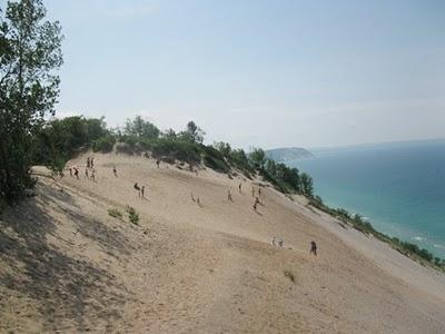 Ann Arbor: La gita alle dune del lago Michigan  prima parte....