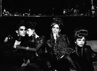 PREDATEURS...  Baptiste Giabiconi, Freja Beha Erichsen, Heidi Mount, Abbey Lee Kershaw for Numéro Homme by Karl Lagerfeld