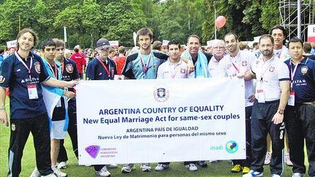 ARGENTINA CAMPIONE NEL MONDIALE DI CALCIO PER GAY