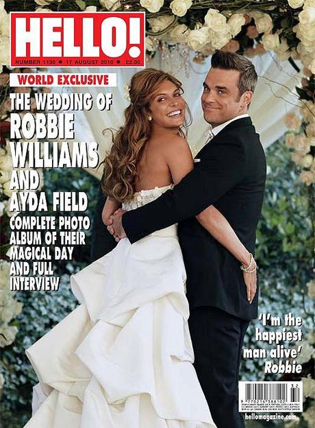 ROBBIE WILLIAMS in copertina su 