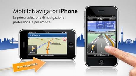 Navigon MobileNavigator per iPhone: per quattro giorni sconto del 50 per cento