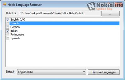 Nokia Language Remover by Sakya