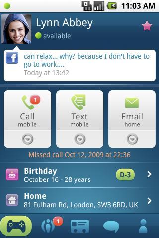 Screenshot of Phonebook 2.0