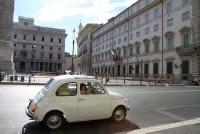 in cinquecento a Roma, terzo giorno