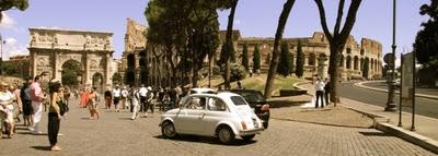 in cinquecento a Roma, terzo giorno