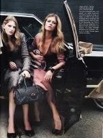 TRENDSPOTTING... Ylonka Verheul, Melissa Tammerijn and Marlena Szoka for Vogue Germany, September 2010 by Indlekofer & Knoepfel