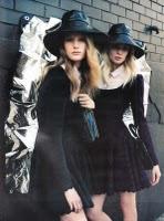 TRENDSPOTTING... Ylonka Verheul, Melissa Tammerijn and Marlena Szoka for Vogue Germany, September 2010 by Indlekofer & Knoepfel