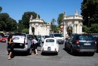 in cinquecento a Roma, quinto giorno