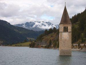 quel campanile del lago di Resia