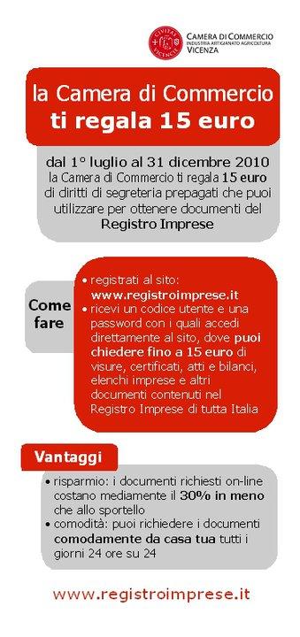 Vicenza, la Camera di Commercio comunica e fa marketing su facebook… complimenti!