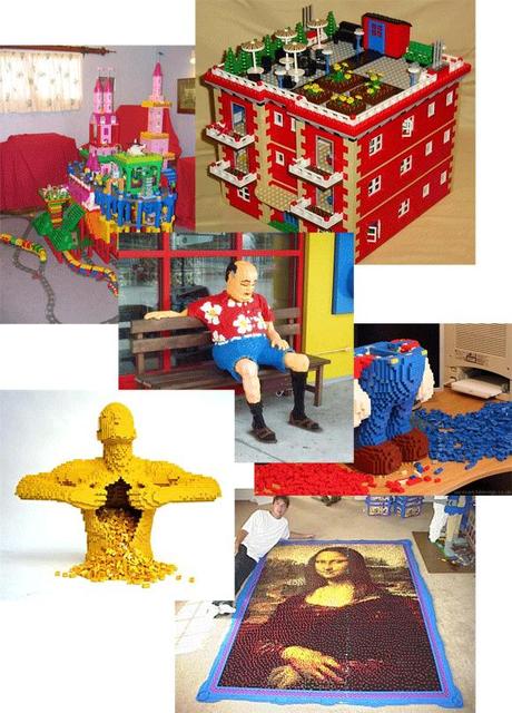 Illusioni ottiche? Meglio con i mattoncini LEGO