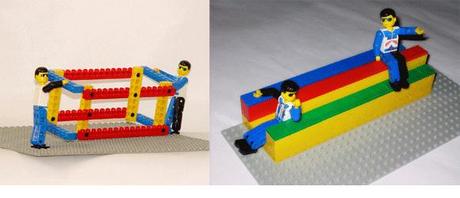 Illusioni ottiche? Meglio con i mattoncini LEGO