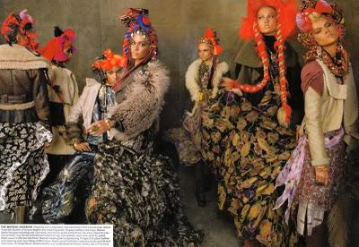 WE ARE THE WORLD... by Steven Meisel for Vogue US September 2010