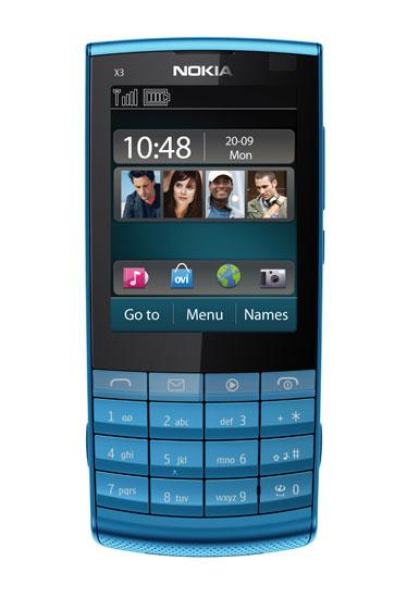 Nokia lancia il suo primo dispositivo ‘Touch and Type’: il Nokia X3 – Scheda Tecnica