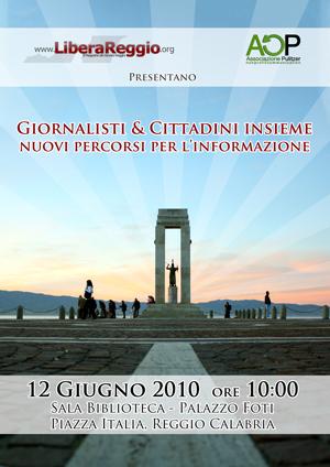 Il 12 giugno a Reggio si discute di nuovi percorsi per l'informazione  indipendente