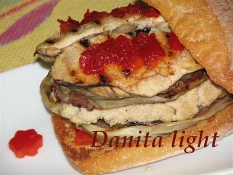 Panino con uova di merluzzo light