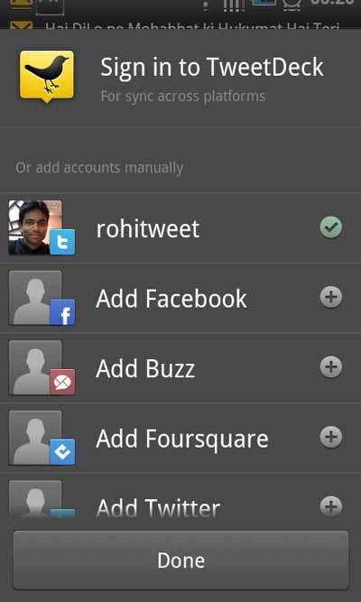 Tweetdeck per Android: download Beta v0.9.3