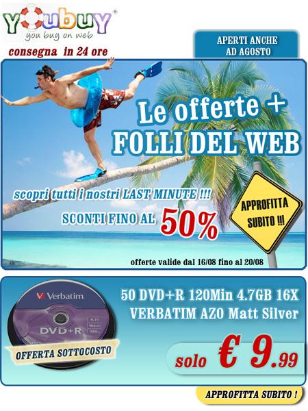 YouBuy: grandi offerte anche ad Agosto solo per te!