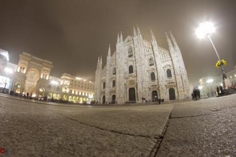 Duomo Square in a foggy night (on the map)f/11, 10 secs., ISO...