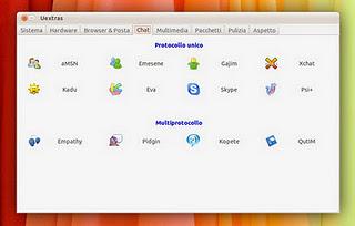 Uextras  tool made in Italy con grafica ridimensionata  per gestire il nostro Ubuntu con molta semplicità.