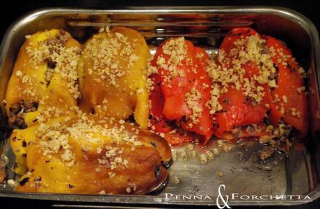 Peperoni in salsa di noci