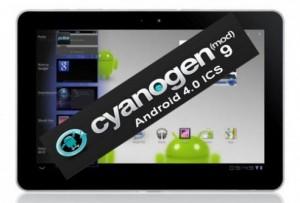 Samsung Galaxy Tab 10.1: presto Ice Cream Sandwich con CyanogenMod 9