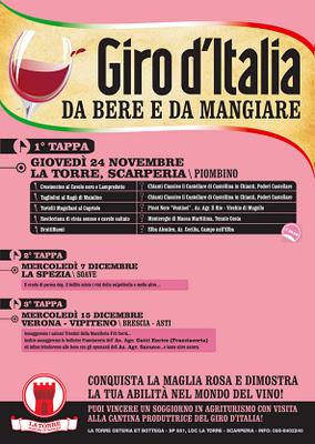 Giro d'Italia da bere e da mangiare