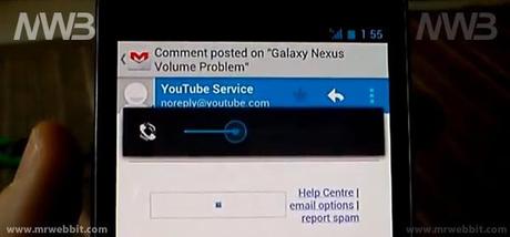 problema samsung galaxy nexus con il volume che cambia da solo