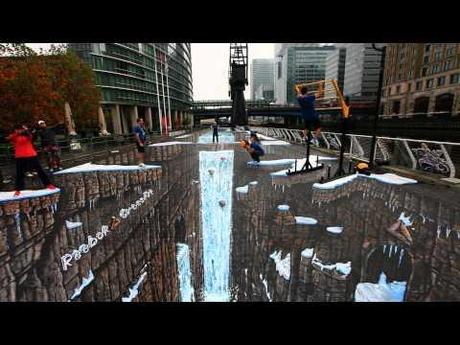 Joe e Max, guinnes per la street art 3d Reebok